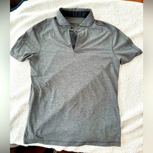 Lululemon gray polo shirt